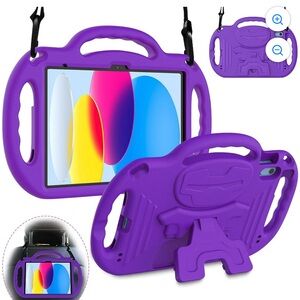 Kids Purple iPad Protective Case